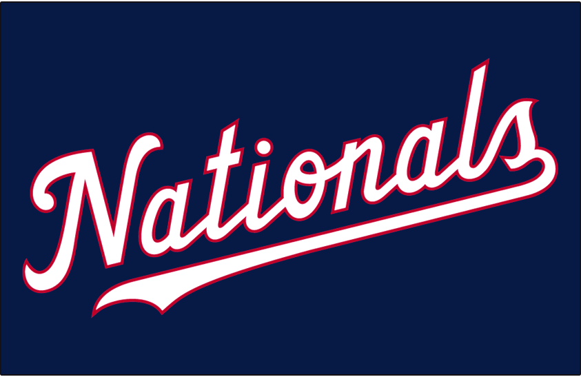 Washington Nationals 2018-Pres Jersey Logo fabric transfer